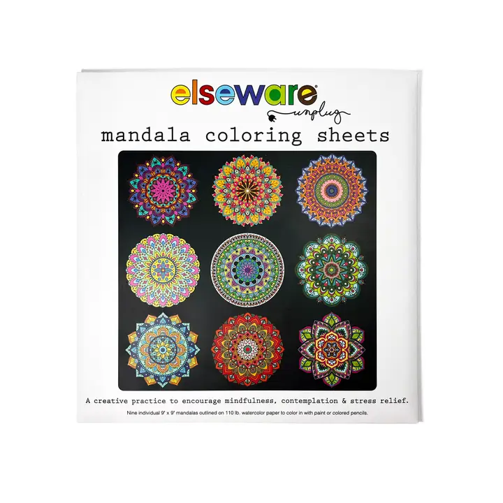 MANDALA COLORING SHEETS