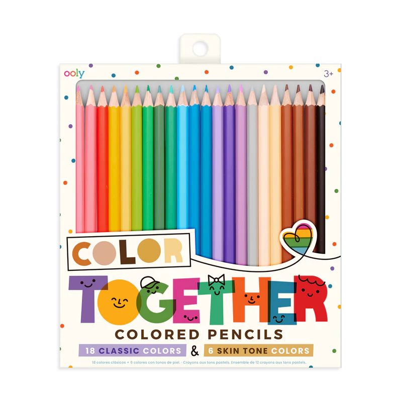COLOR TOGETHER COLORED PENCILS SET/24