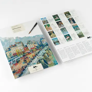 ARTIST&#39;S COLORING BOOK- IMPRESSIONISM