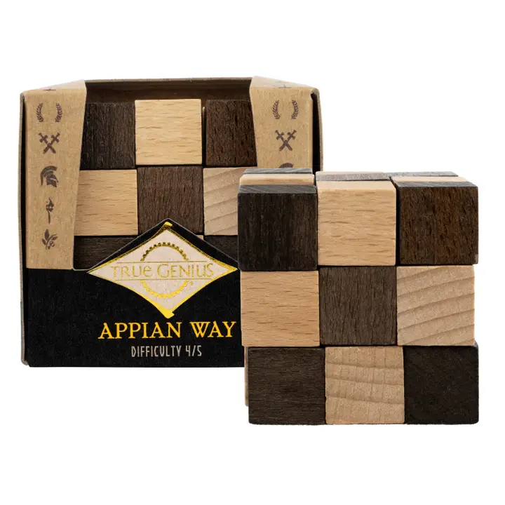 TRUE GENIUS - APPIAN WAY ROMAN CUBE PUZZLE