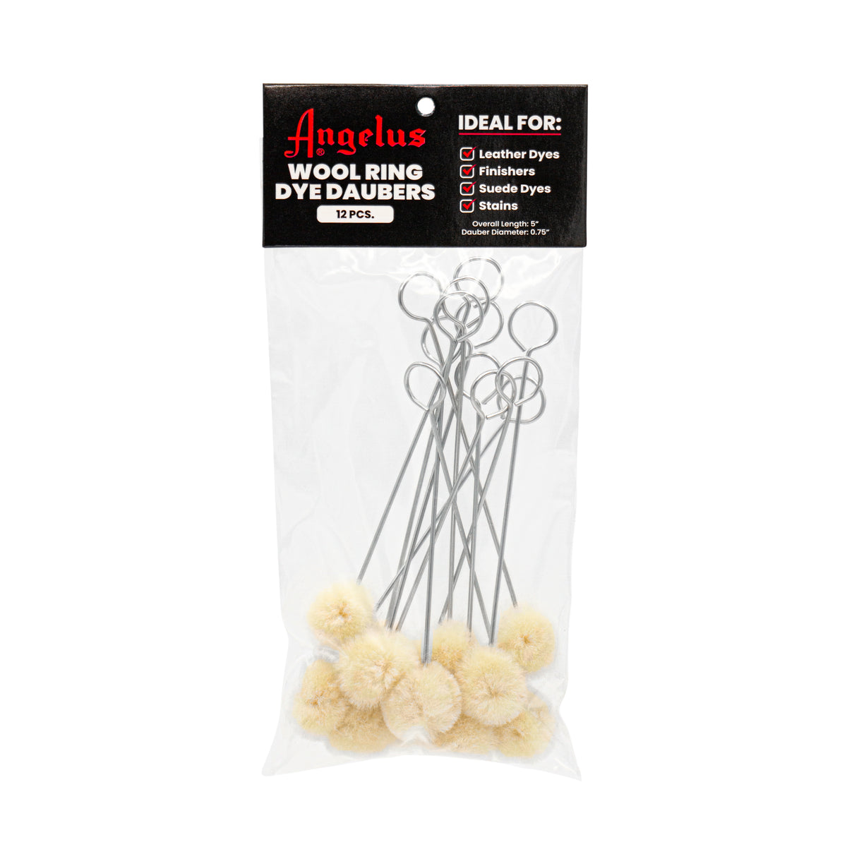 WOOL RING DYE DAUBERS 5&quot;