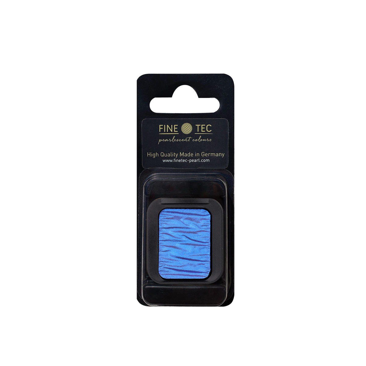 FINETEC WATERCOLOR PAN REFILL (PEARLESCENT) – HIGH CHROMA BLUE