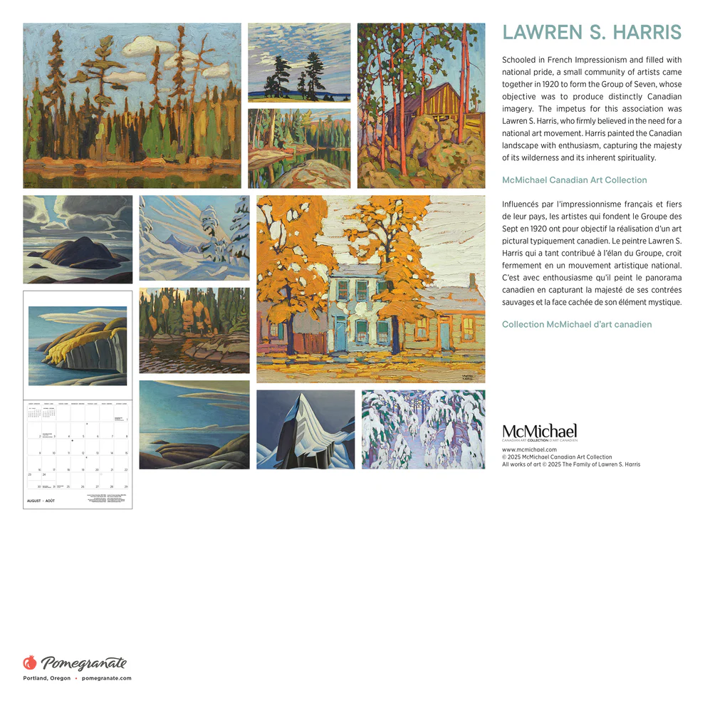 WALL CALENDAR 2026 - LAWREN S. HARRIS