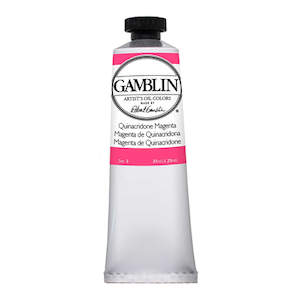 GAMBLIN ARTIST'S OIL COLOR QUINACRIDONE MAGENTA 37ml