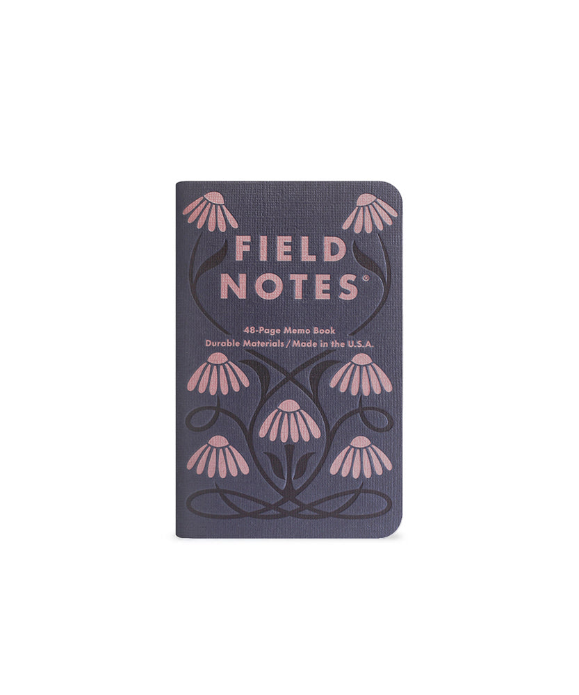 FIELD NOTES, FALL FLOWERS 3 - PACK