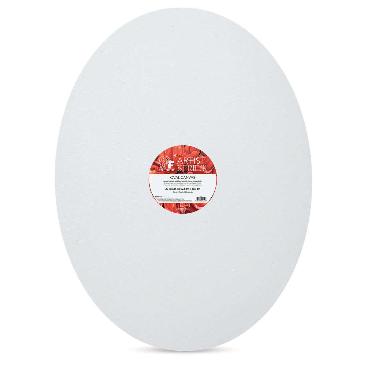 OVAL CANVAS 20X24 - FREDRIX