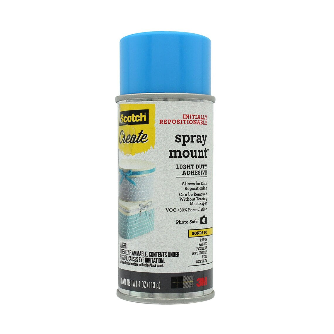 SPRAY MOUNT ADHESIVE 4oz