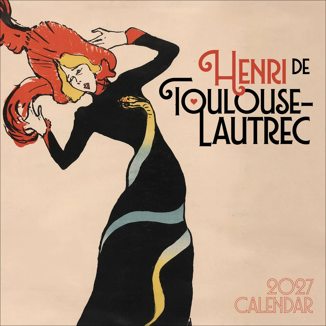 WALL CALENDAR 2027 - HENRI DE TOULOUSE-LAUTREC