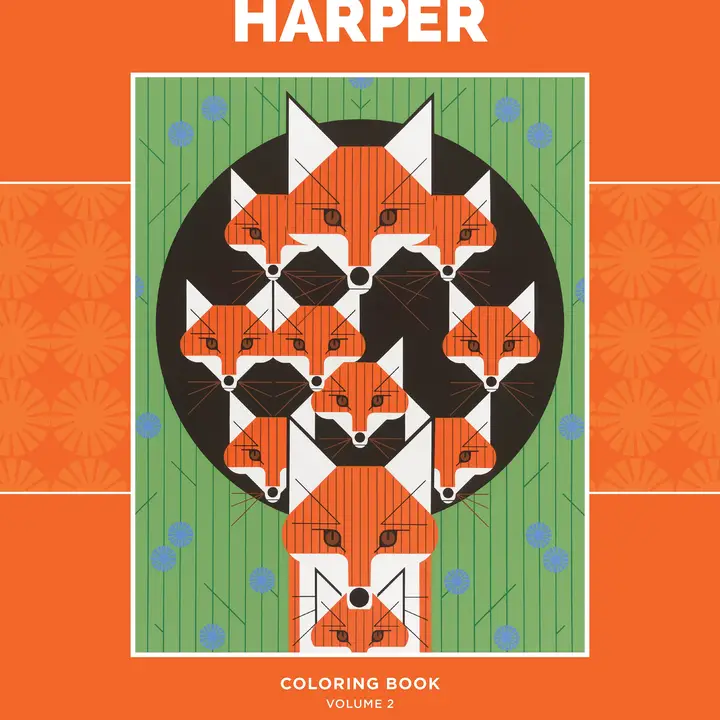 COLORING BOOK- CHARLEY HARPER