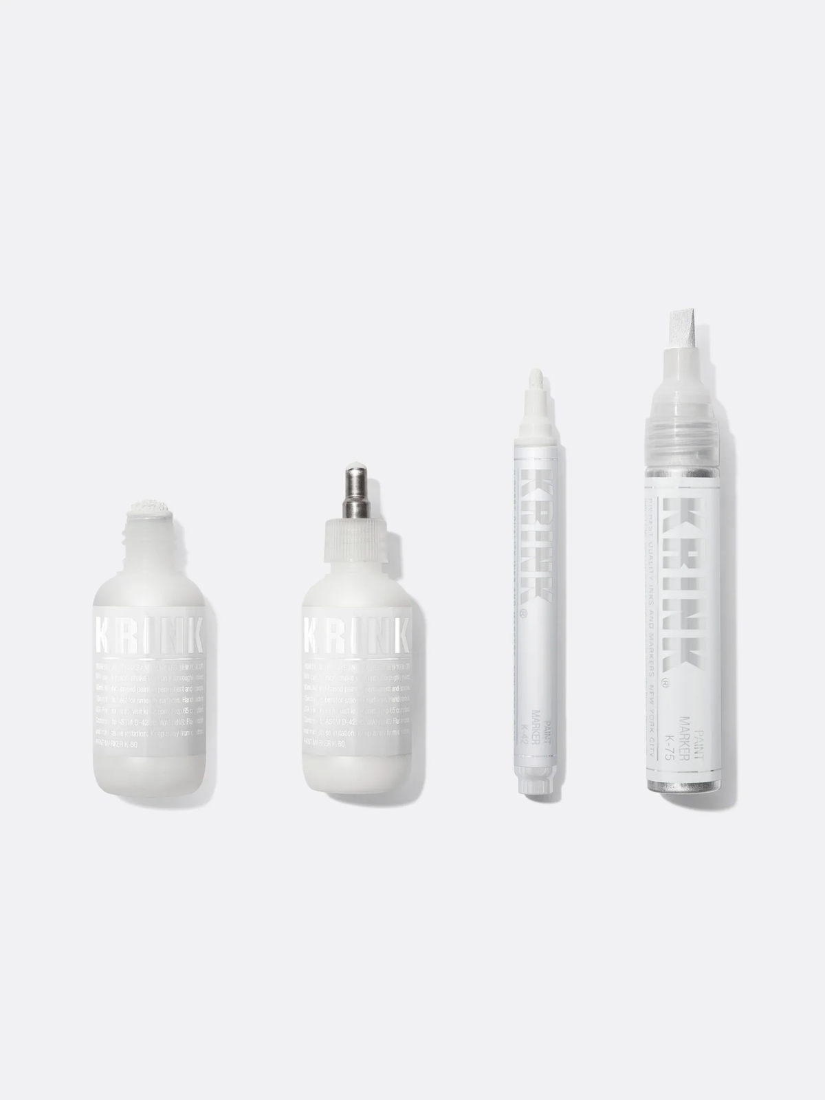 PAINT MARKER WHITE 4PK