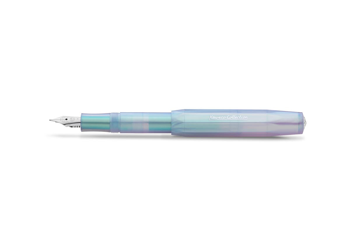 KAWECO COLLECTION IRIDESCENT PEARL FOUNTAIN PEN FINE