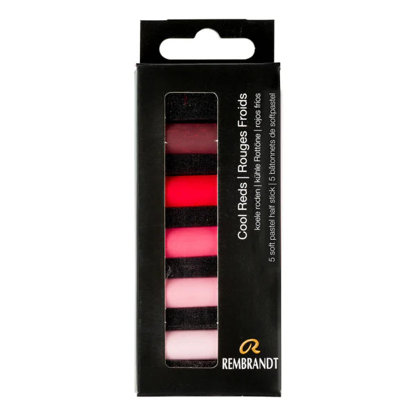 REMBRANDT SOFT PASTEL MICRO SET/5 COOL RED