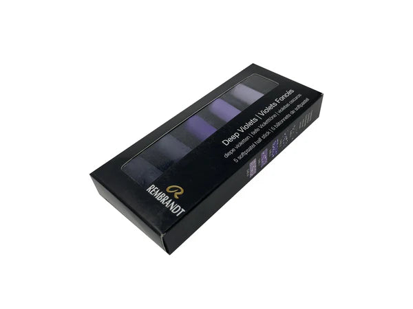 REMBRANDT SOFT PASTEL MICRO SET/5 DEEP VIOLETS