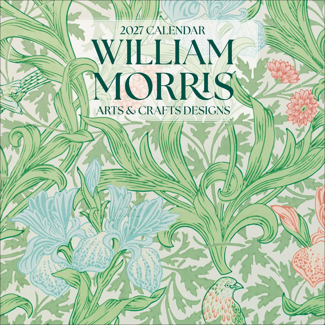 WALL CALENDAR 2027 - WILLIAM MORRIS ARTS &amp; CRAFTS DESIGNS