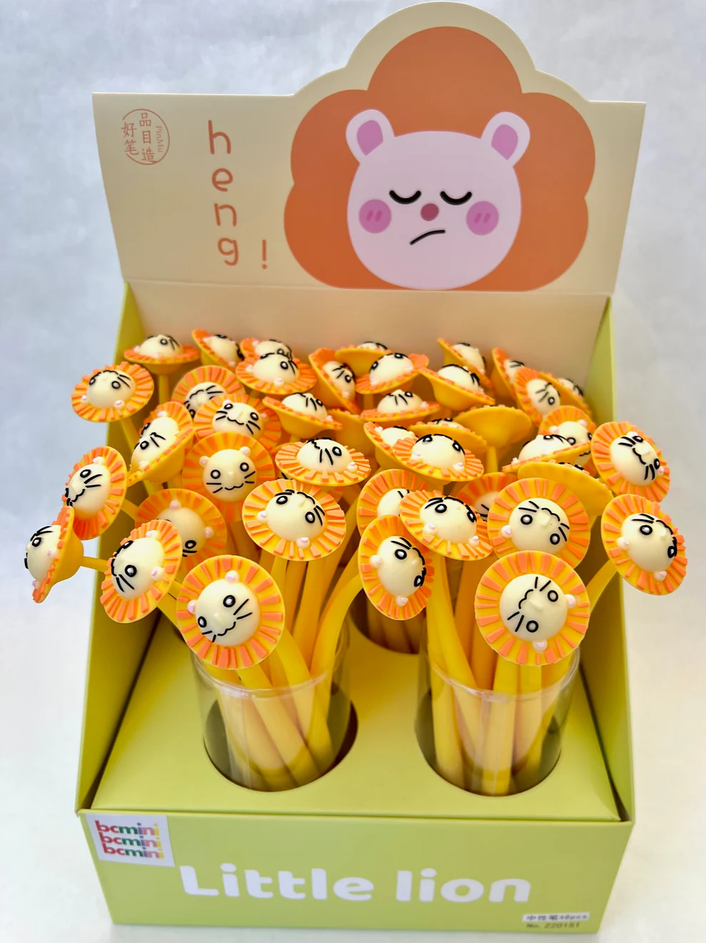 GEL PEN - LITTLE LION FLOWER