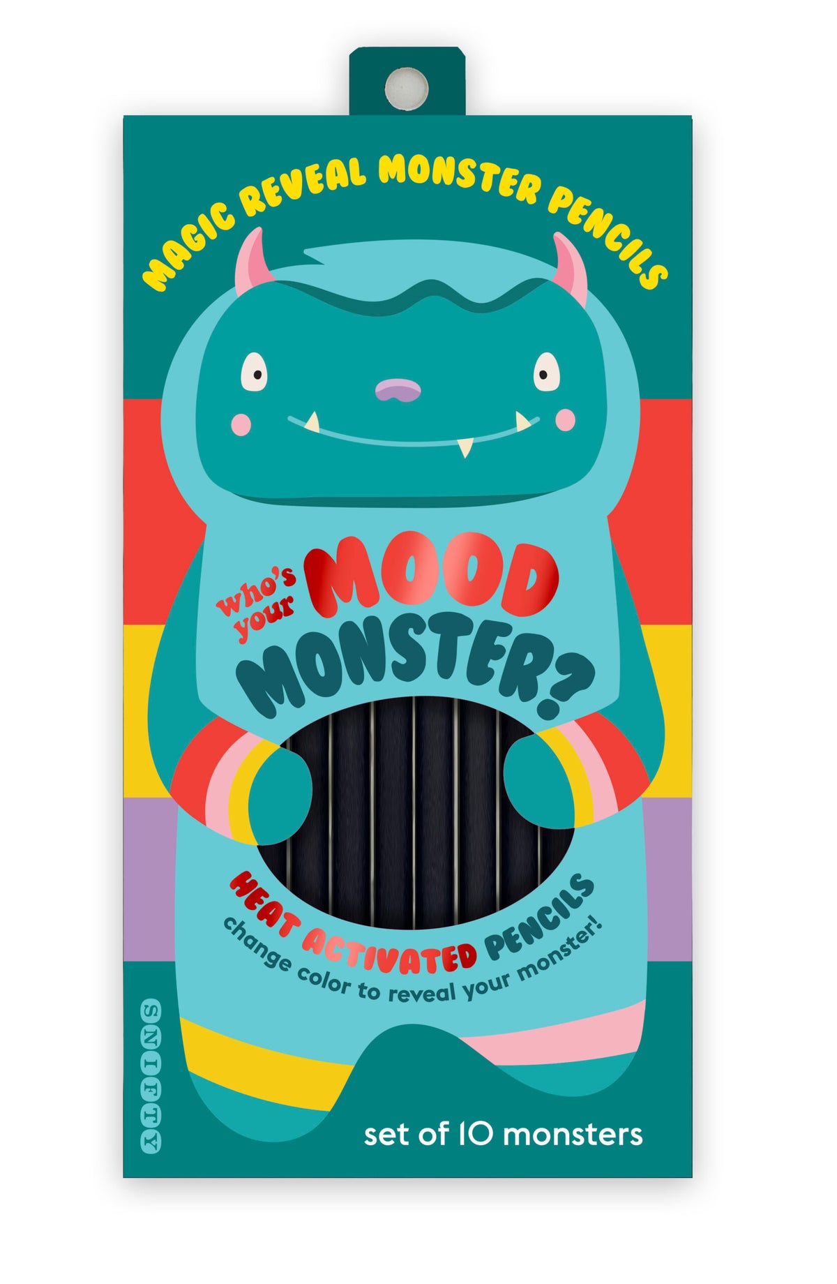 MOOD MONSTER PENCIL SET OF 10