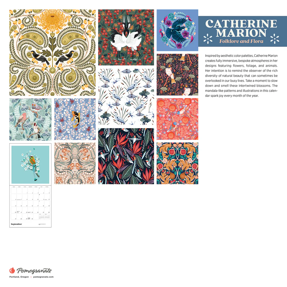 WALL CALENDAR 2026 - CATHERINE MARION
