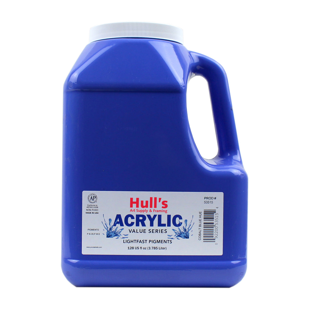 HULLS ACRYLIC GALLON COBALT BLUE HUE