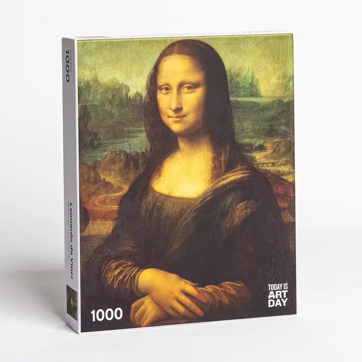 1000 PIECE PUZZLE  ART DAY - LEONARDO DA VINCI - MONA LISA