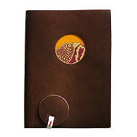 AURORE SOFT COVER HANDMADE JOURNAL PINK/TAUPE