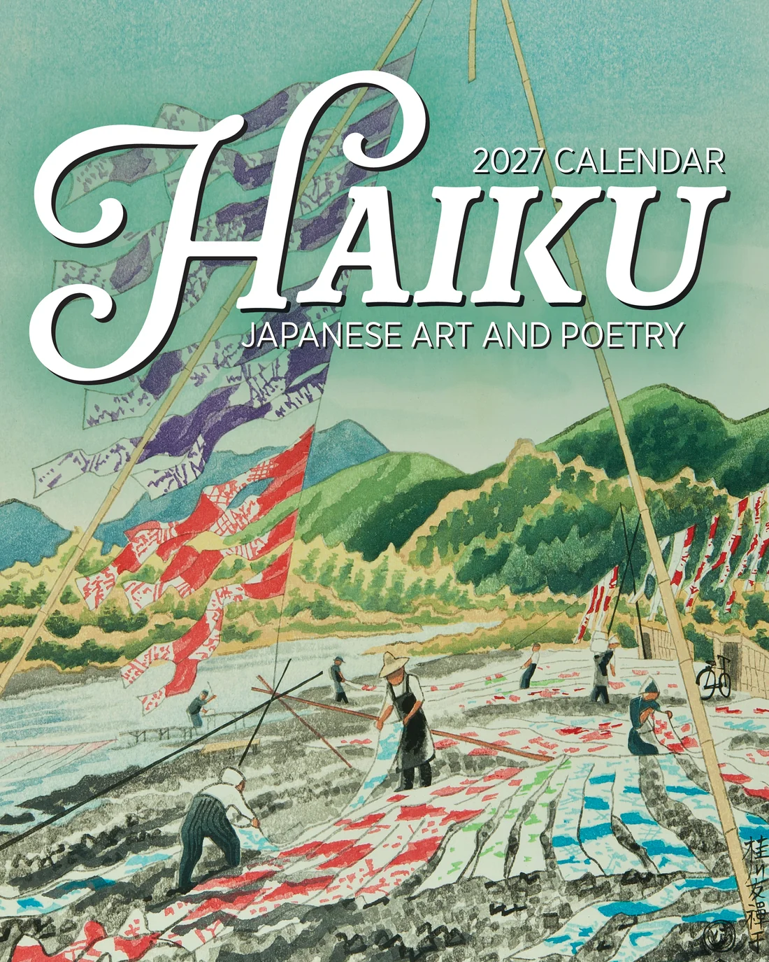 MINI WALL CALENDAR 2027 - HAIKU JAPANESE ART AND POETRY