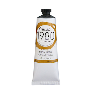 GAMBLIN 1980 OIL COLOR YELLOW OCHRE 37ml