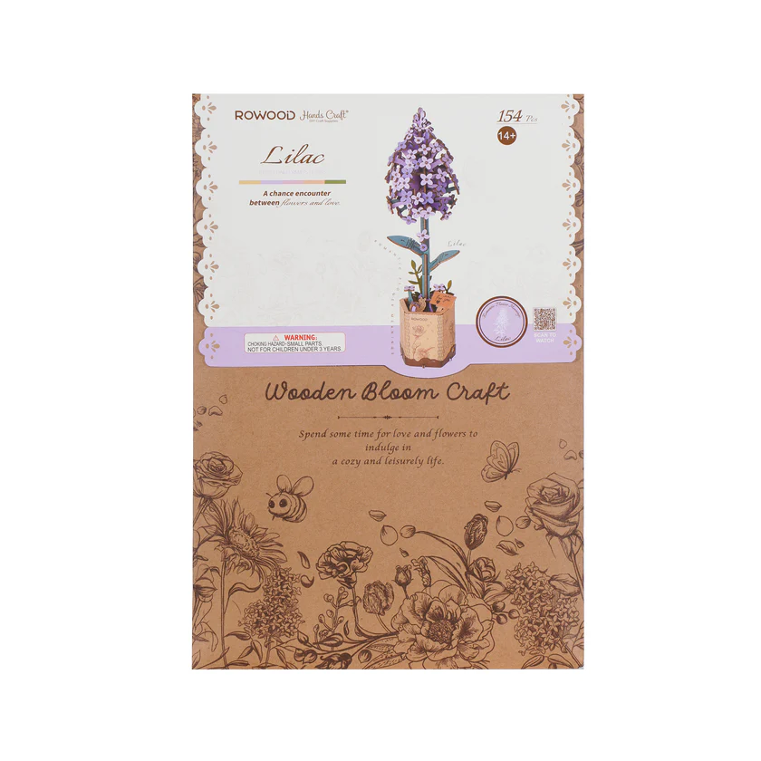 WOODEN BLOOM CRAFT - LILAC