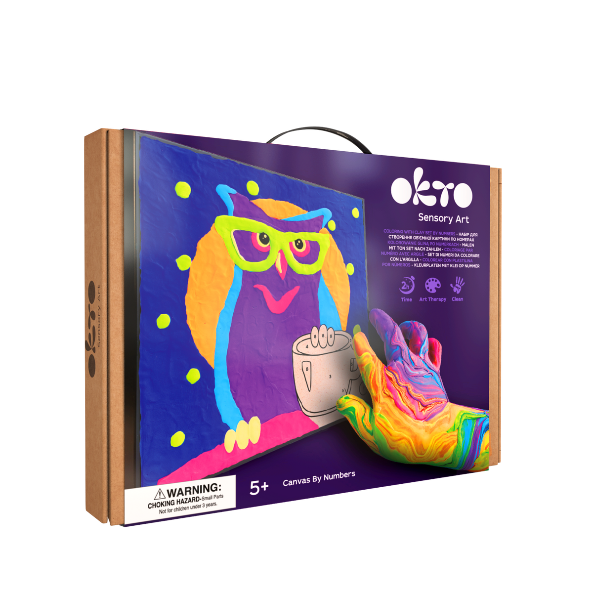 CLAY BY NUMBERS KIT - OWL