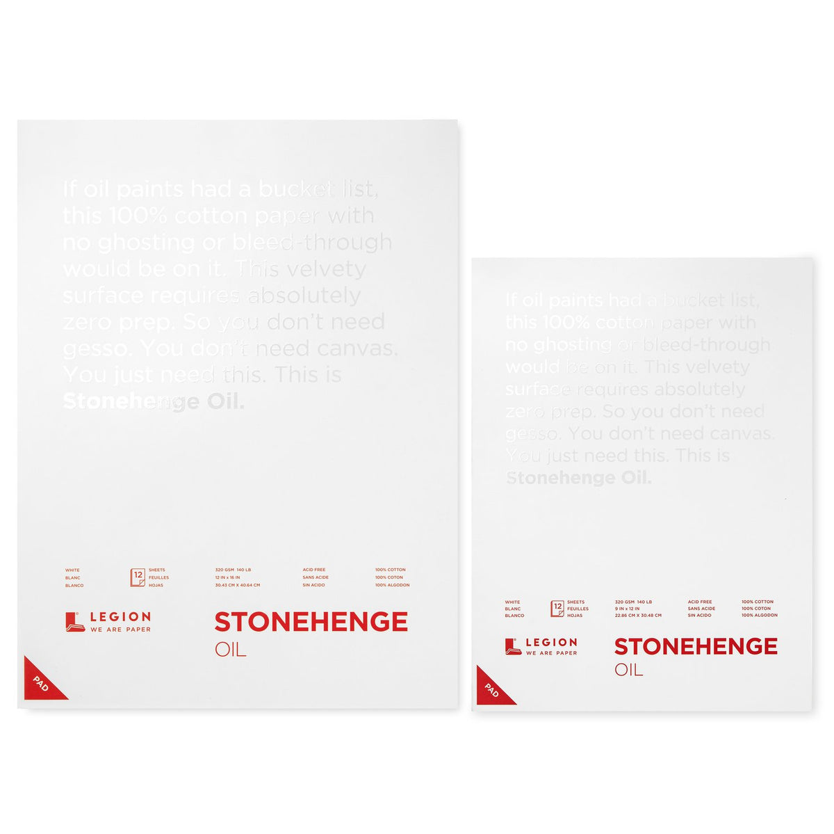 STONEHENGE OIL PAD 12X16