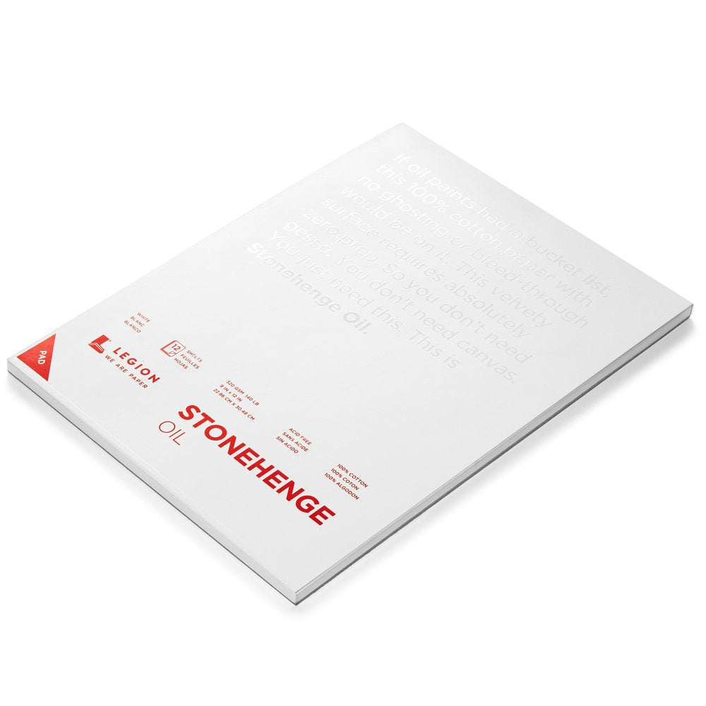 STONEHENGE OIL PAD 9X12