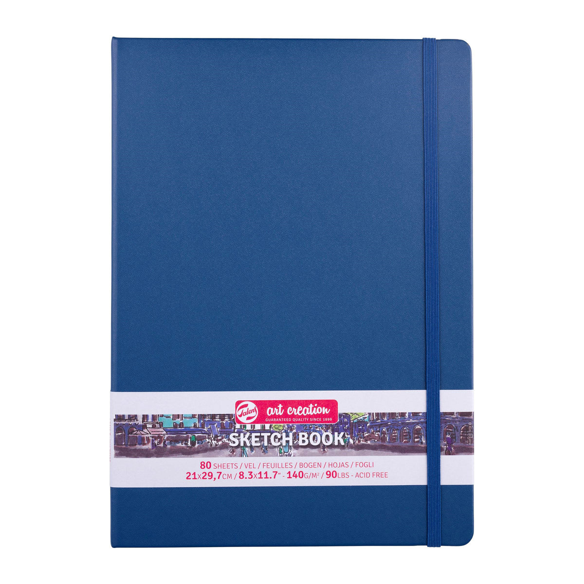 ART CREATION SKETCHBOOK NAVY BLUE 8.25&quot;x11.5&quot;