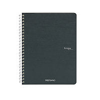 ECOQUA ORIGINAL SPIRAL-BOUND A5 LINED DARK GREEN