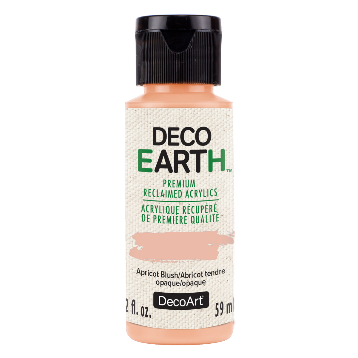DECOEARTH RECLAIMED ACRYLIC  2OZ APRICOT BLUSH