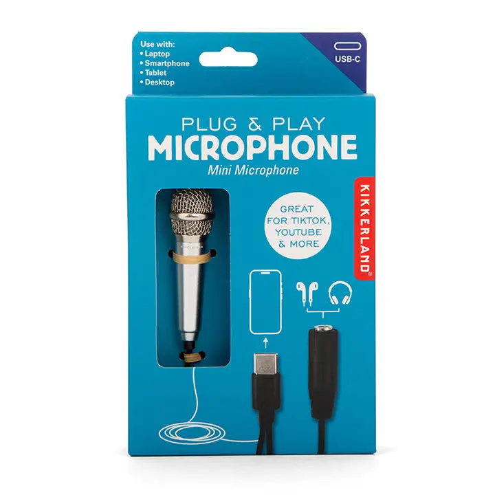 PLUG &amp; PLAY MICROPHONE