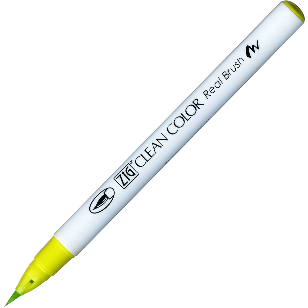 ZIG CLEAN COLOR REAL BRUSH  YELLOW GREEN
