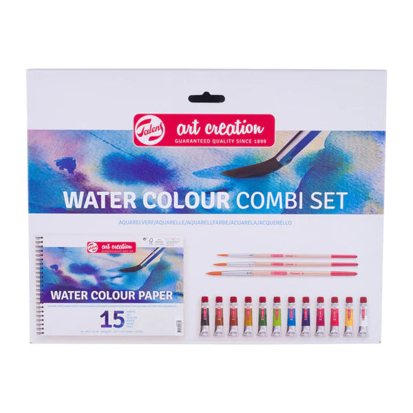 TALENS ART CREATION COMBISET WATERCOLOR 12X12ML