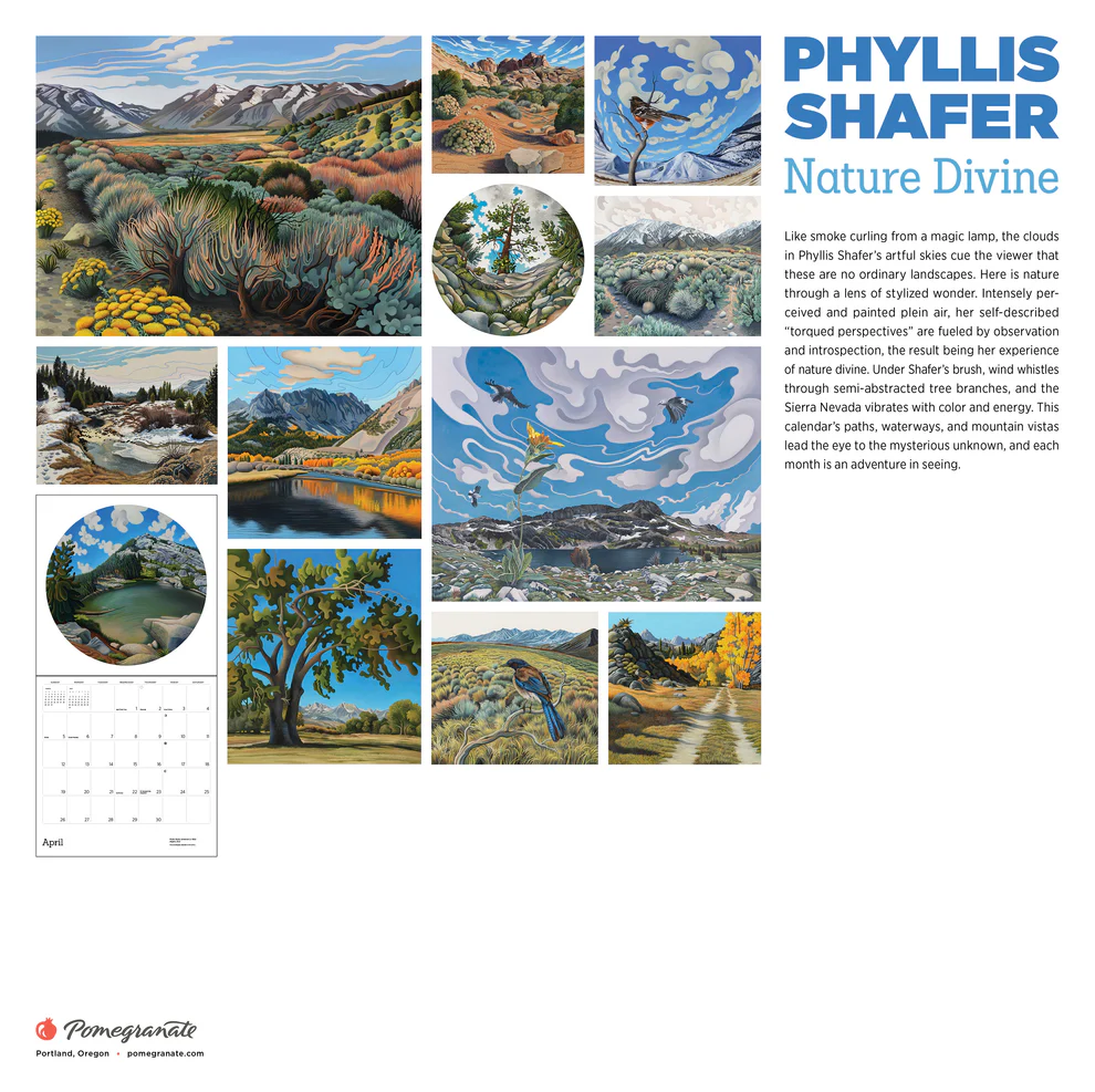 WALL CALENDAR 2026 - PHYLLIS SHAFER: NATURE DIVINE