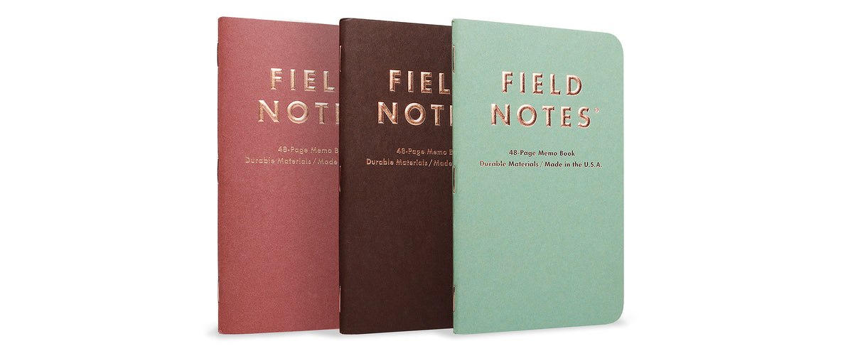 FIELD NOTES LUCKY 3/PK