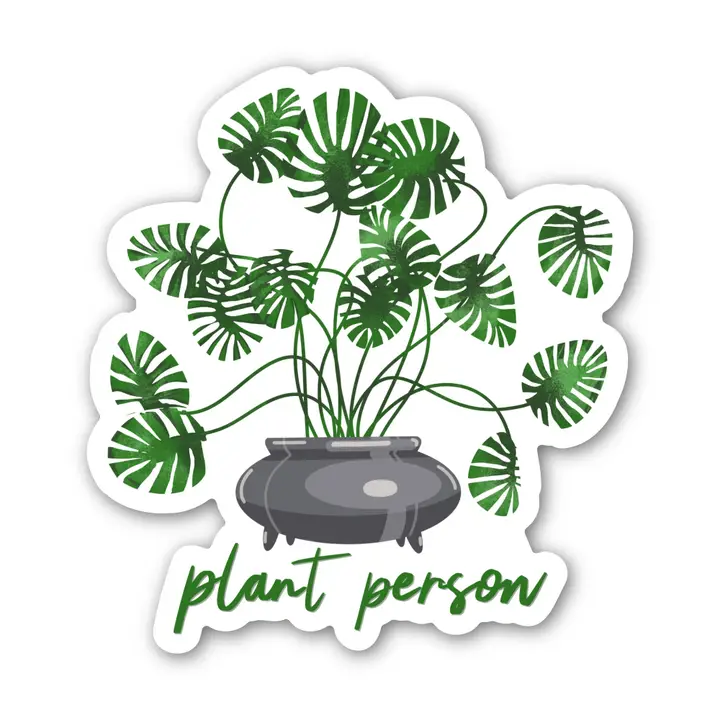 STICKER -PLANT PERSON