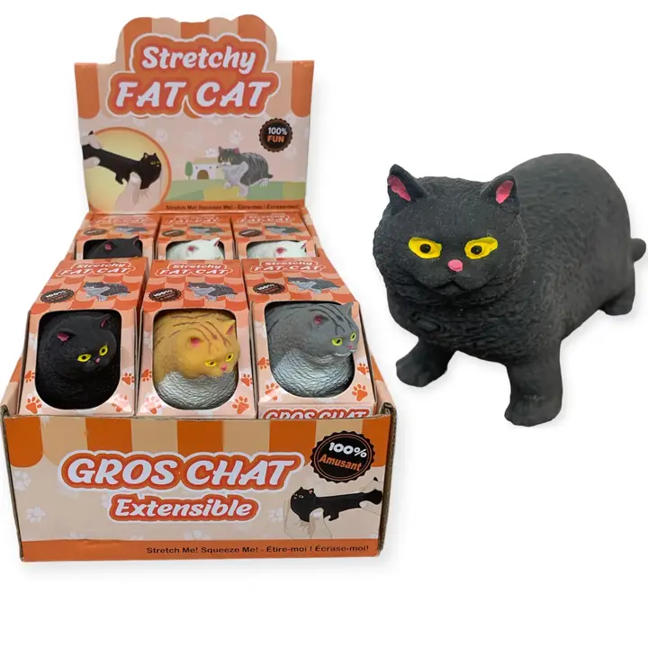 FAT CAT STRETCHY TOY