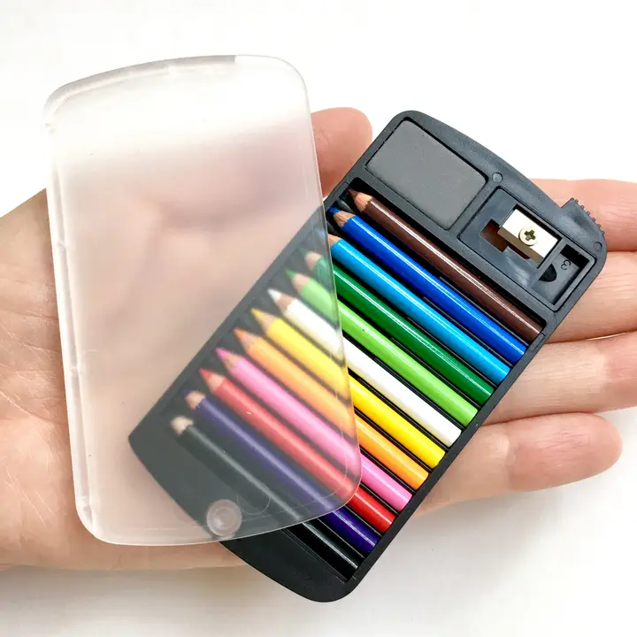 MINI COLORED PENCILS IN CARD