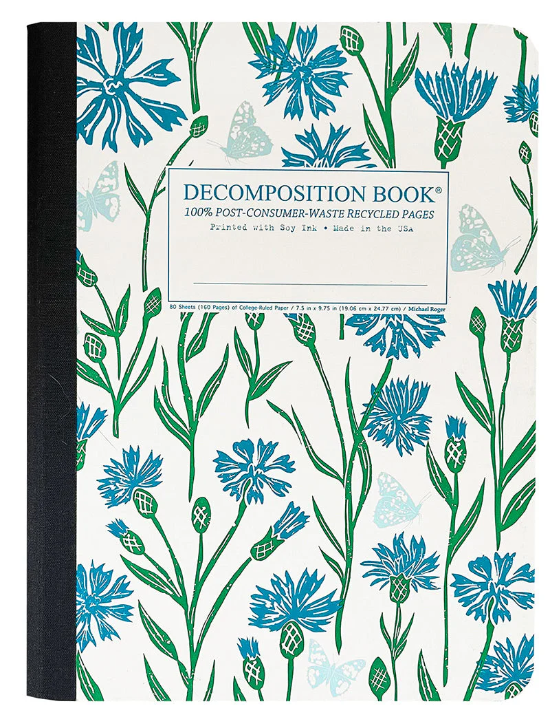 DECOMPOSITION BOOK CORNFLOWER