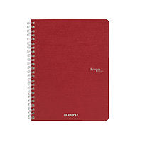 ECOQUA ORIGINAL SPIRAL-BOUND A5 LINED CHERRY