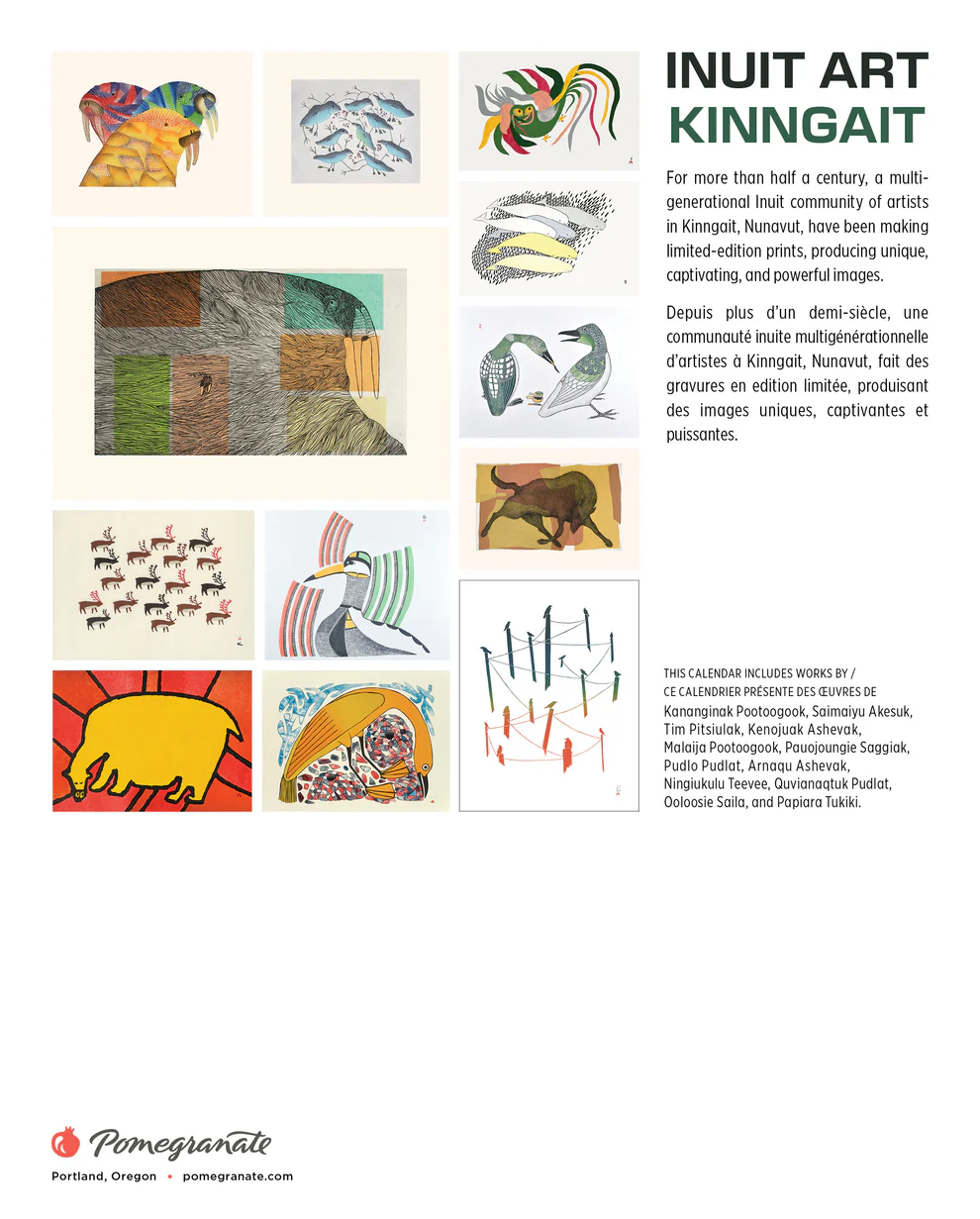 MINI CALENDAR 2026 - INUIT ART