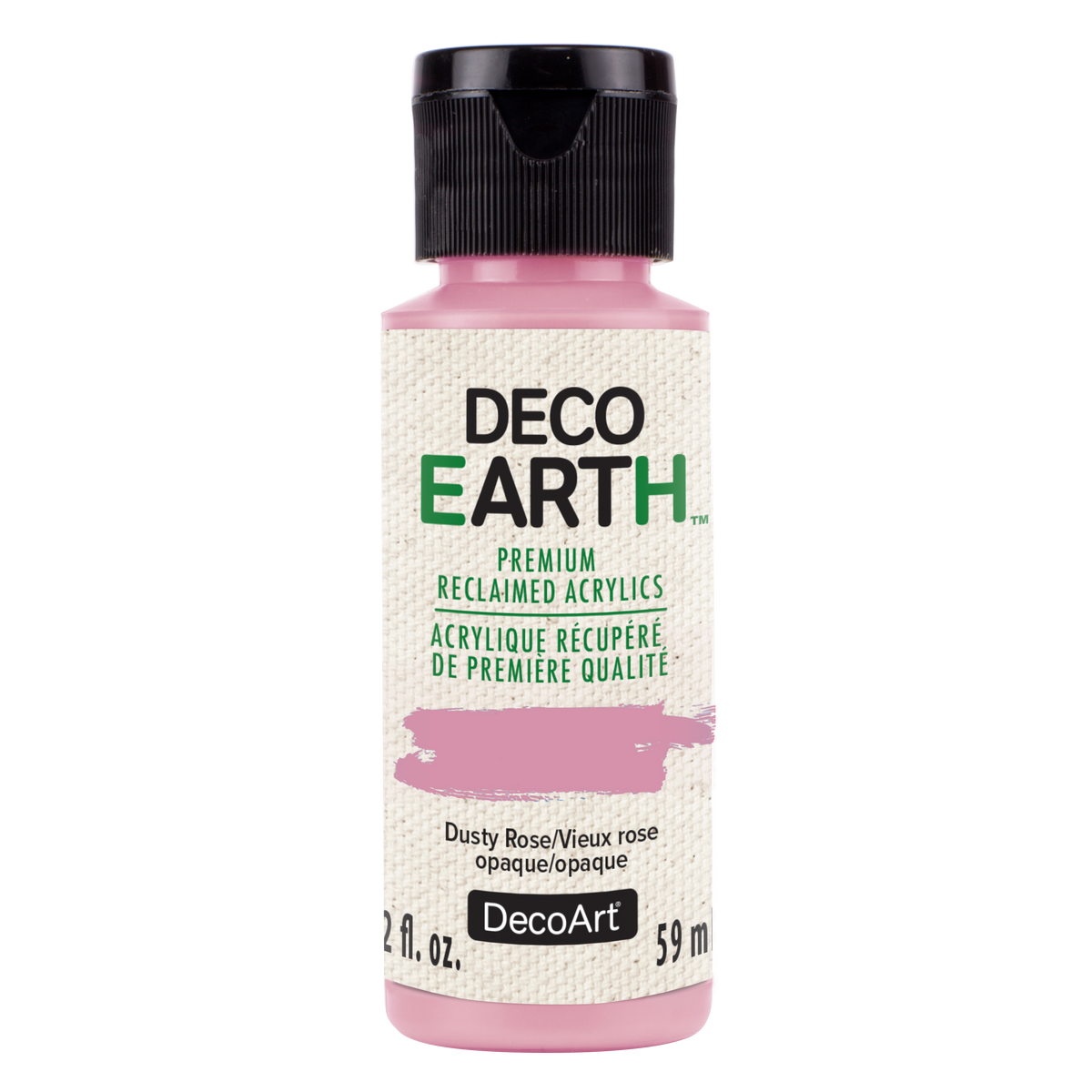 DECOEARTH RECLAIMED ACRYLIC  2OZ DUSTY PINK