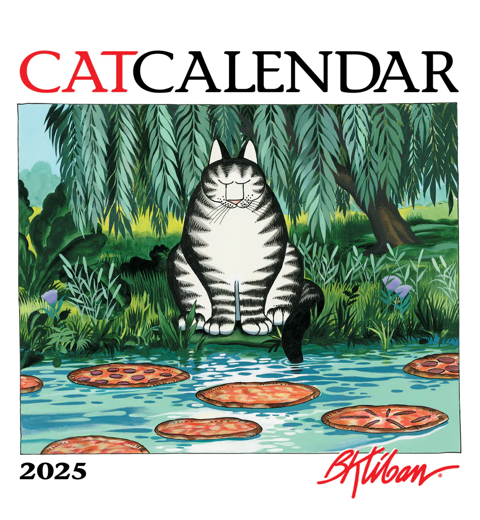 WALL CALENDAR 2025 CAT CALENDAR Hull