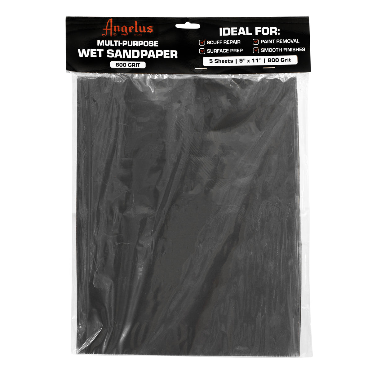 WET SANDPAPER 9X11 800 GRIT 5PK