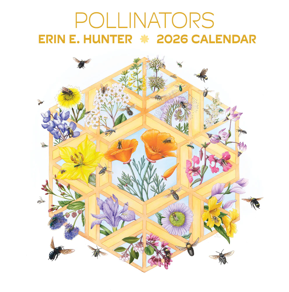 WALL CALENDAR 2026 - ERIN E. HUNTER POLLINATORS