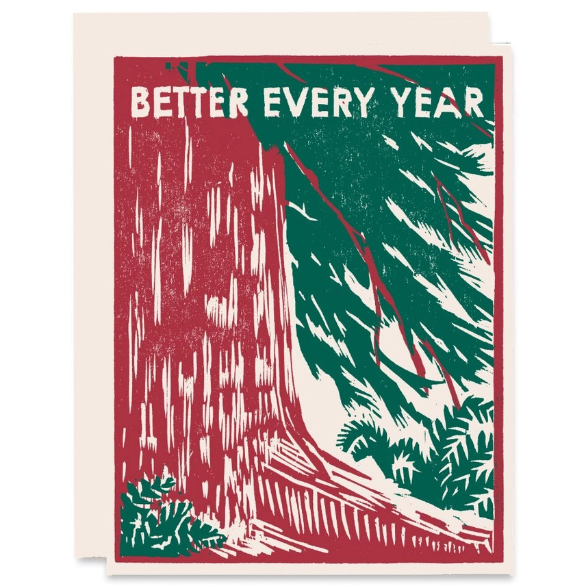 REDWOOD TREE BETTER EVERY YEAR
