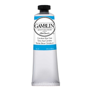 GAMBLIN ARTIST'S OIL COLOR CERULEAN BLUE HUE 37ml